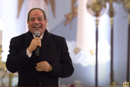 شاهد .. السيسي عن البابا تواضروس : الرجال توزن بالمواقف