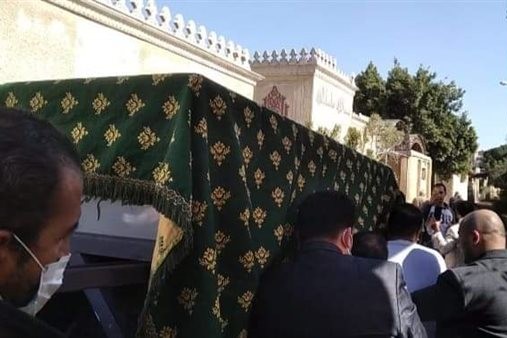 تشييع جثمان المستشارة تهاني الجبالي