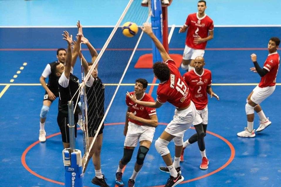 الأهلي في اختبار صعب أمام سبورتنج بدوري الطائرة