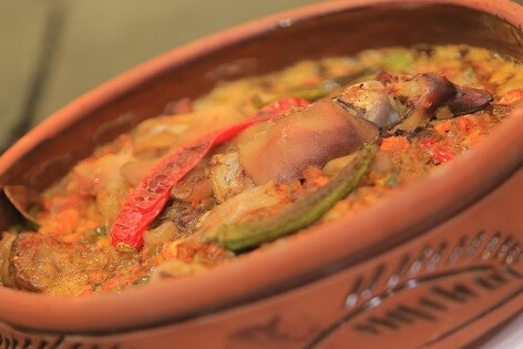 طاجن كوارع بالحمص بطريقة مبتكرة