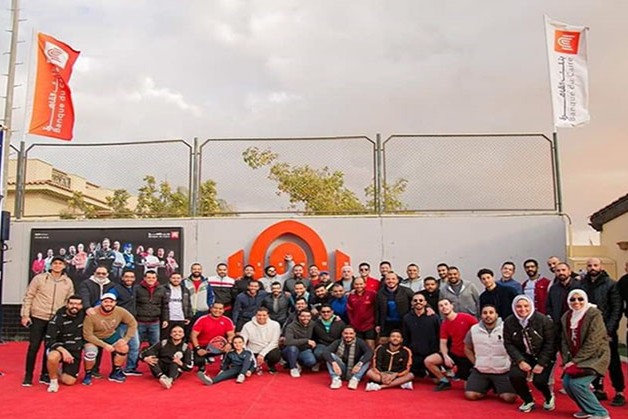 بنك القاهرة يهنئ الفائزين في البطولة الأولى لرياضة الـ Padel