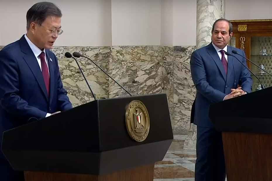 السيسي: مصر تتطلع لإحداث طفرة تنموية على غرار تجربة كوريا الجنوبية
