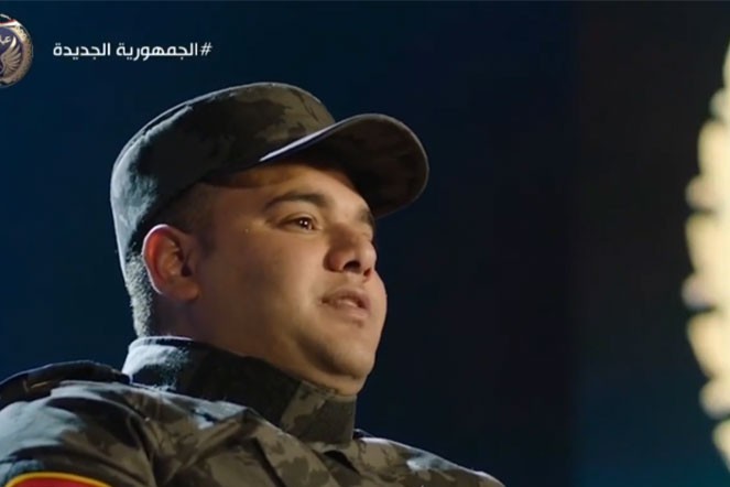 شاهد .. ضابط شرطة بسيناء للسيسي: