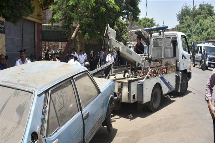 رفع 66 سيارة متهالكة و23 دراجة من شوارع القاهرة 