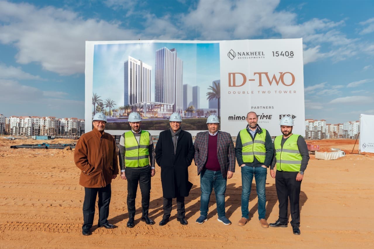 «نخيل للتطوير» تستقبل وفد شركة «تايم لإدارة الفنادق» لزيارة «DOUBLE TWO TOWER» بالعاصمة الإدارية