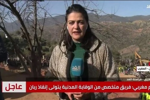 شاهد .. انهيار مراسلة الغد فور إذاعتها خبر وفاة ريان
