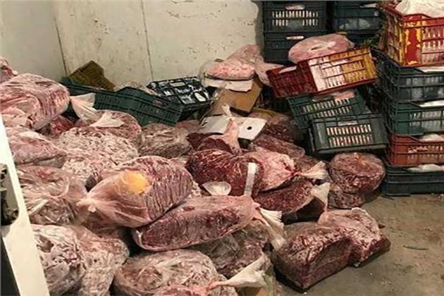 العثور على 2 طن لحوم غير صالحة للاستهلاك الآدمي في القاهرة