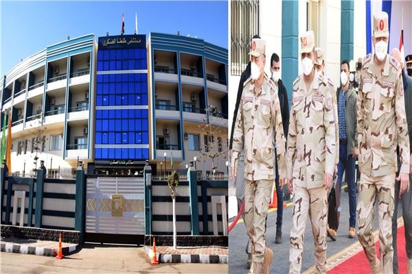 وزير الدفاع يشهد افتتاح أعمال تطوير مستشفى طنطا العسكري