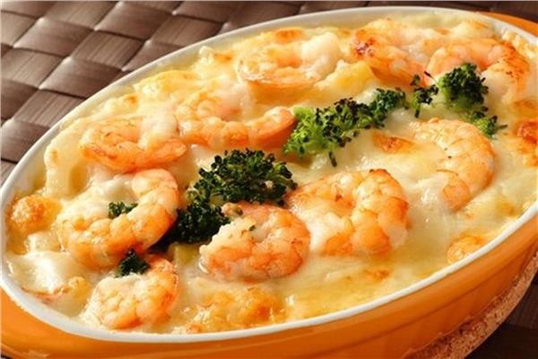 طاجن السمك والجمبري في دقائق معدودة