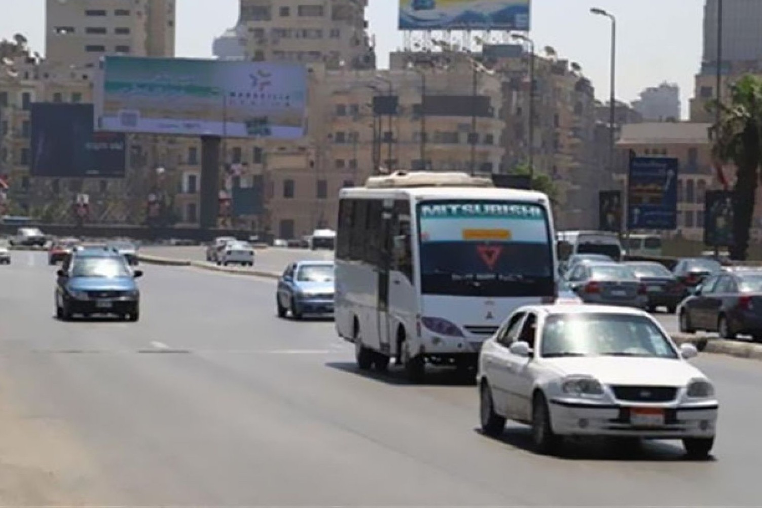 سيولة مرورية بطرق القاهرة والجيزة