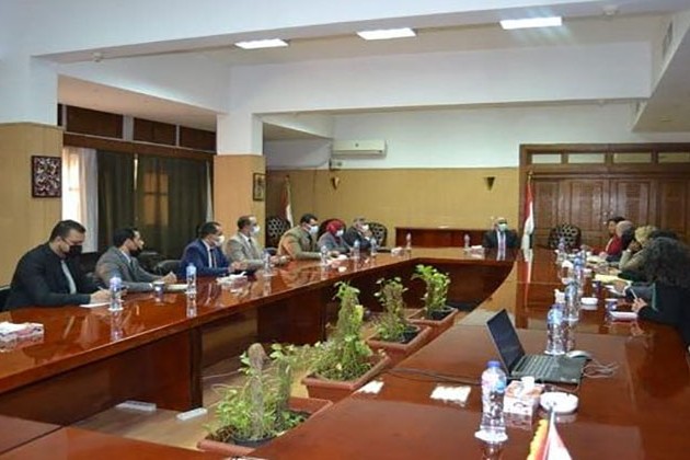 وزير الري يلتقي وفد البنك الدولي لبحث فرص التعاون في التأقلم مع التغيرات المناخية