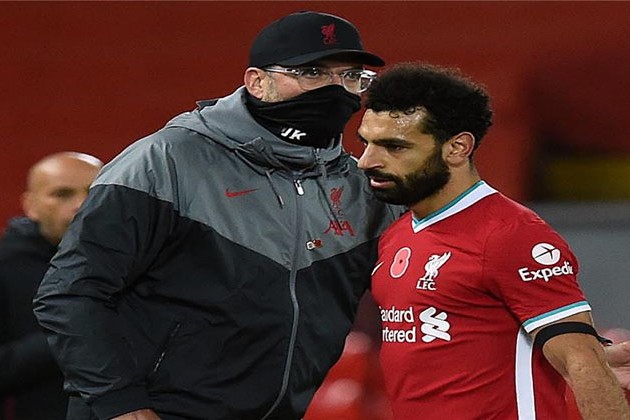 كلوب يتغنى بمحمد صلاح بعد وصوله إلى 150 هدفًا مع ليفربول