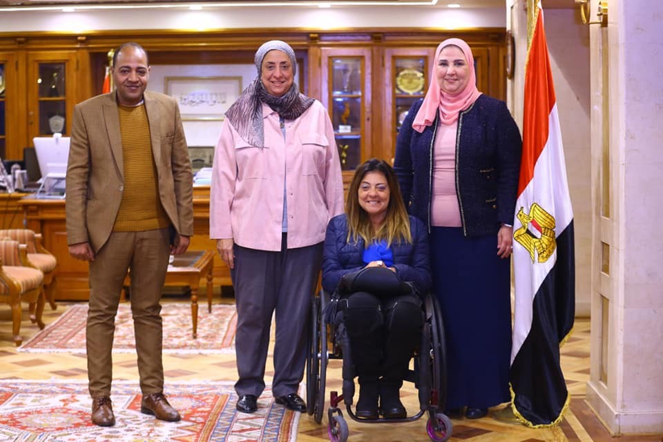 القباج تستقبل المشرف العام على المجلس القومي للأشخاص ذوي الإعاقة