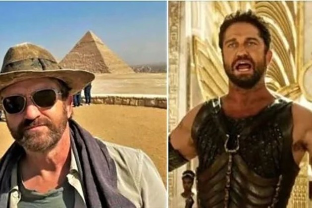 شاهد.. تفاصيل زيارة نجم هوليوود جرارد بتلر لمصر