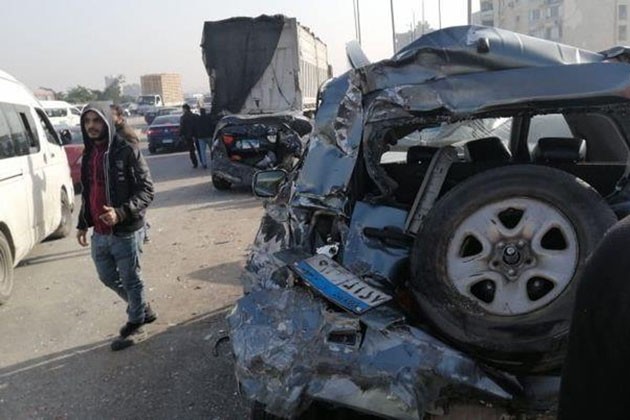 تعرف على أسماء المصابين في حادث تصادم الدائري