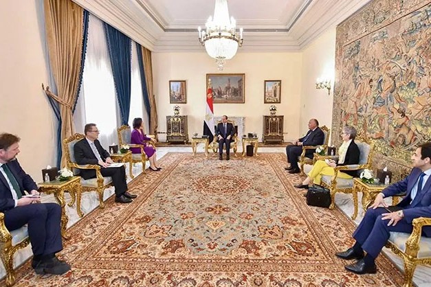  الرئيس السيسي يؤكد تقـدير مصر للتعاون المتنامي مـع الأمـم المتحـدة بشأن تغير المناخ