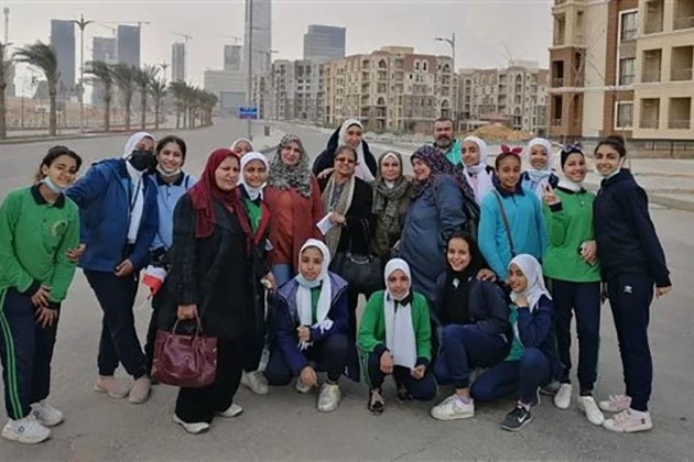 وفد طلابي يزور مشروعات العاصمة الإدارية