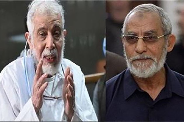 اليوم.. محاكمة محمد بديع ومحمود عزت في أحداث المنصة