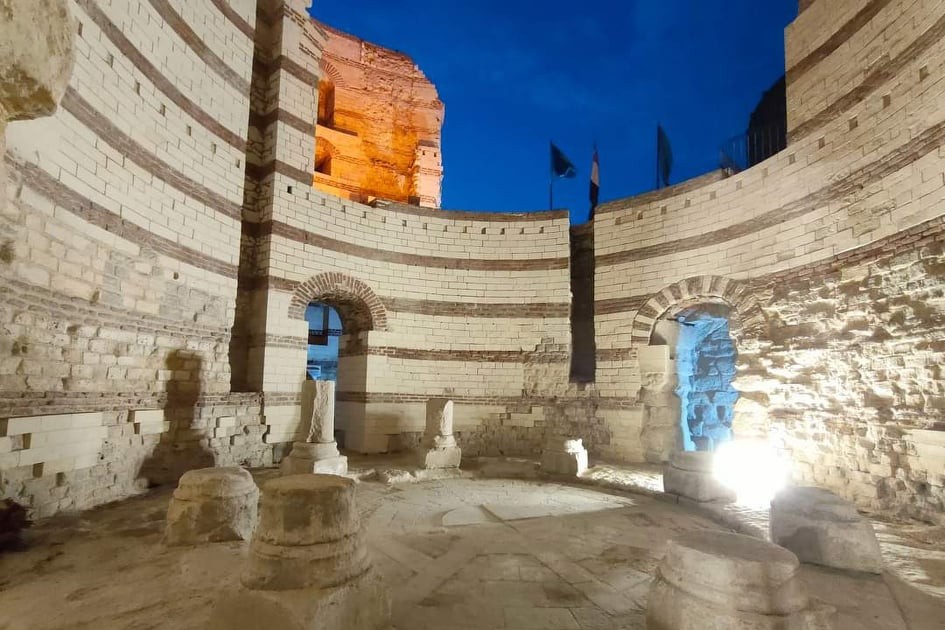 بعد ترميمه.. افتتاح جزء من حصن بابليون بمصر القديمة