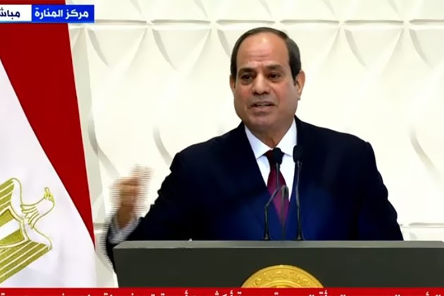 شاهد .. السيسي: ست البيت هي اللي ساعدت مع الوطن فى الوضع الحالي