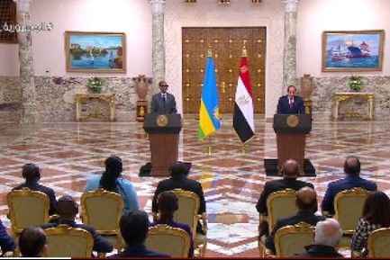 السيسي: أكدت لرئيس رواندا ضرورة التوصل لاتفاق قانونى ملزم لسد النهضة
