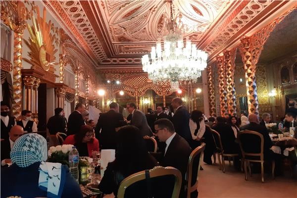 مأدبة عشاء لوزراء السياحة والآثار بقصر محمد علي
