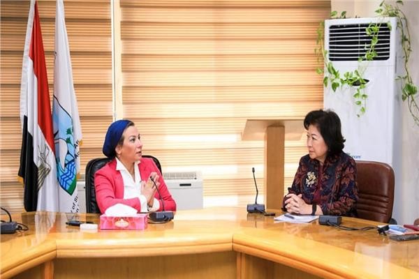  وزيرة البيئة تناقش مع البنك الدولي التعاون في أجندة مؤتمر المناخ «COP27» 