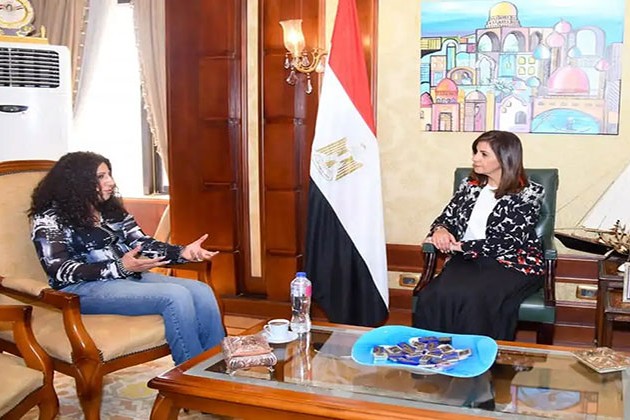 وزيرة الهجرة تستقبل استشاري الهندسة البيئية في ألمانيا