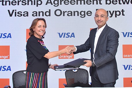 Orange Egypt Signs an Exclusive Agreement with “Visa” for Orange Cash customers