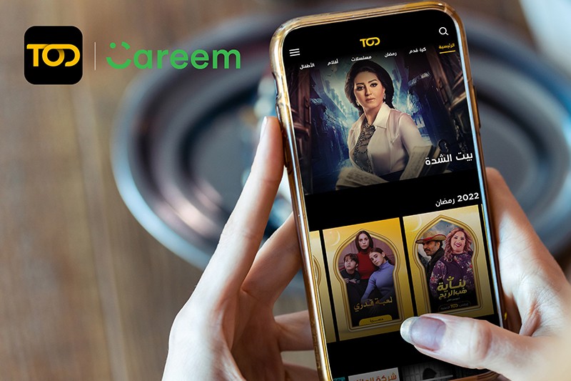 TOD streaming platform teams up with Careem’s food delivery service this Ramadan