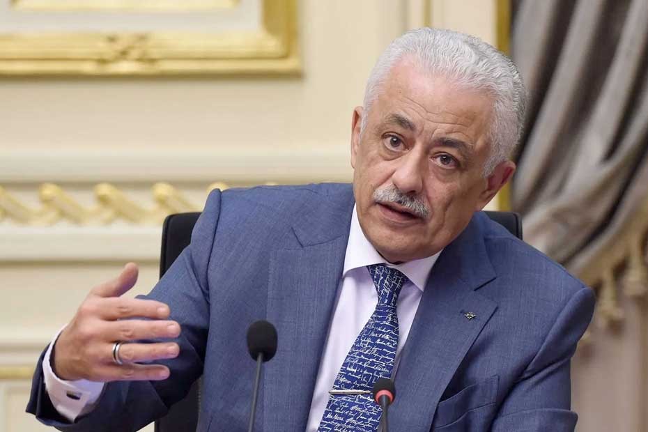 اليوم.. وزير التعليم يعلن تفاصيل امتحانات الثانوية العامة