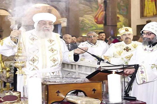 البابا تواضروس الثانى يترأس قداس عيد القيامة المجيد اليوم
