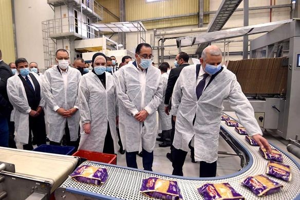 رئيس الوزراء يتفقد المنطقة الاستثمارية