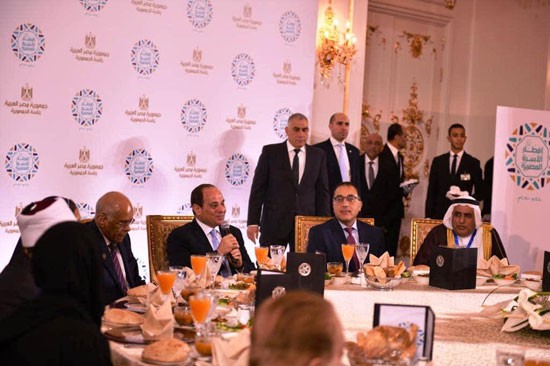 السيسي للمصريين في حفل إفطار الأسرة المصرية: التحديات كانت عظيمة لكن نجاحاتنا أعظم