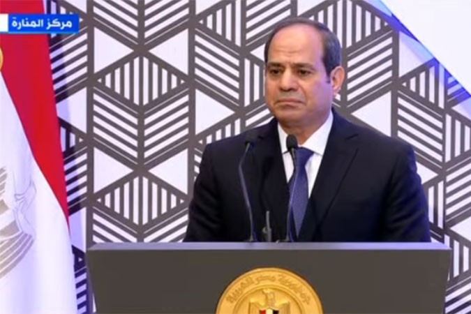 السيسى يدعو لترسيخ القيم الإنسانية والأخلاقية