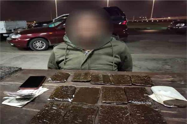 ضبط شخص بحوزته حشيش في الشروق