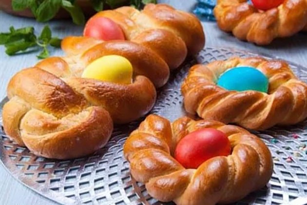 هنتغدى إيه النهارده.. خبز ضفيرة بالبيض الملون وتونة بالمايونيز