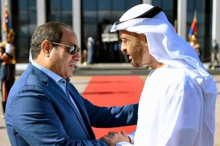 السيسي يهنيء الشيخ محمد بن زايد لتوليه رئاسة دولة الإمارات