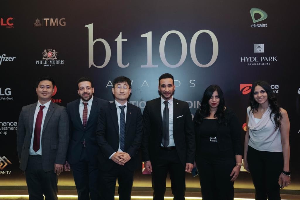 LG Egypt awarded at BT100 2022 for the second season of “LG Heroes” CSR initiative for 2022