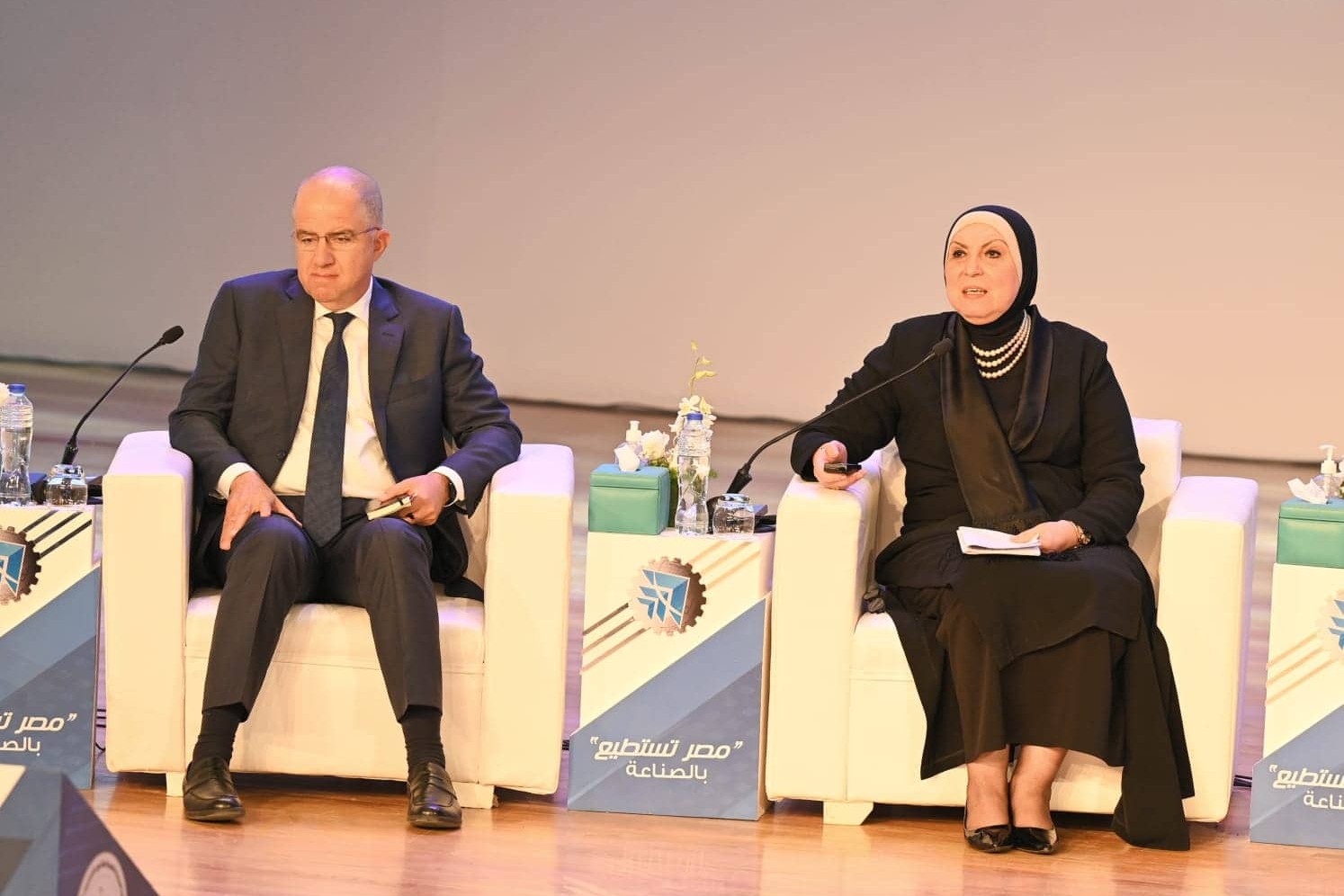 وزيرة التجارة: الصناعة تحظى باهتمام غير مسبوق من القيادة السياسية والحكومة
