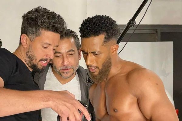 شاهد..محمد رمضان بلوك جديد وقصة شعر