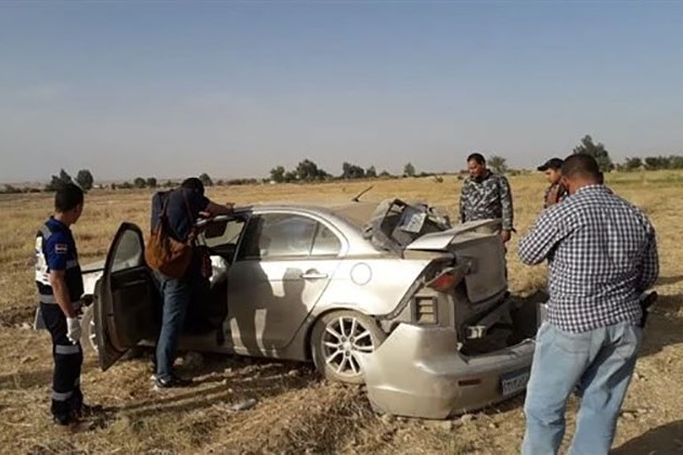 إصابة 5 أشخاص من أسرة واحدة فى حادث انقلاب سيارة ملاكى بقنا