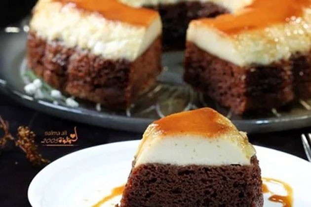 طريقة عمل كريم كراميل طبقات في المنزل