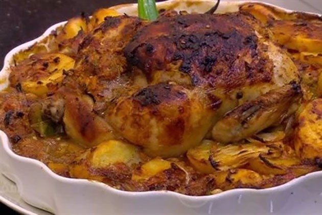 طريقة عمل صينية بطاطس بالفراخ بطعم مميز