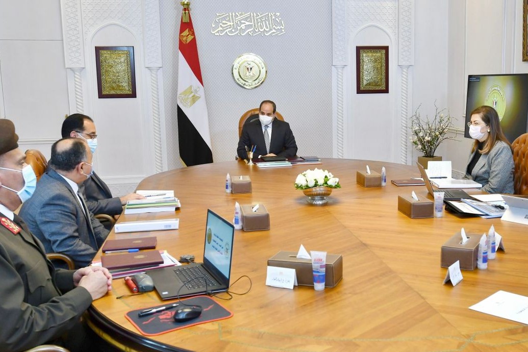 السيسى يستعرض الموقف التنفيذي لمدينة مصر الدولية للألعاب الأولمبية