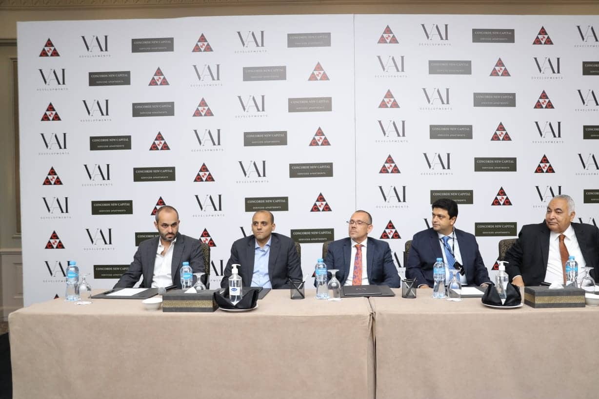 «VAI DEVELOPMENTS» تتعاقد مع «كونكورد السلام» لإدارة الشقق الفندقية بمشروع «4T1» بالعاصمة الإدارية
