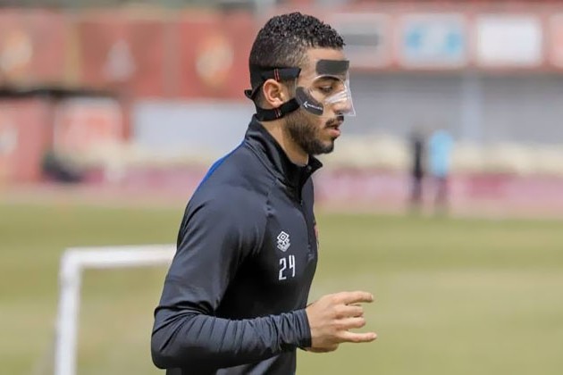 محمد عبدالمنعم مدافع الأهلي يخضع لاختبار طبي