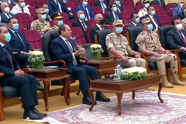 شاهد .. السيسي: مصر كبرت كحجم لكن مواردها ما زادتش زيها