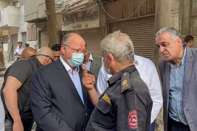محافظ القاهرة: جاري البحث عن 6 أشخاص أسفل عقاري الوايلي المنهار