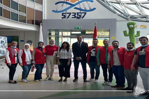 موظفو بنك أبوظبي التجاري في زيارة لمستشفى الأطفال 57357 لتقديم الدعم النفسي